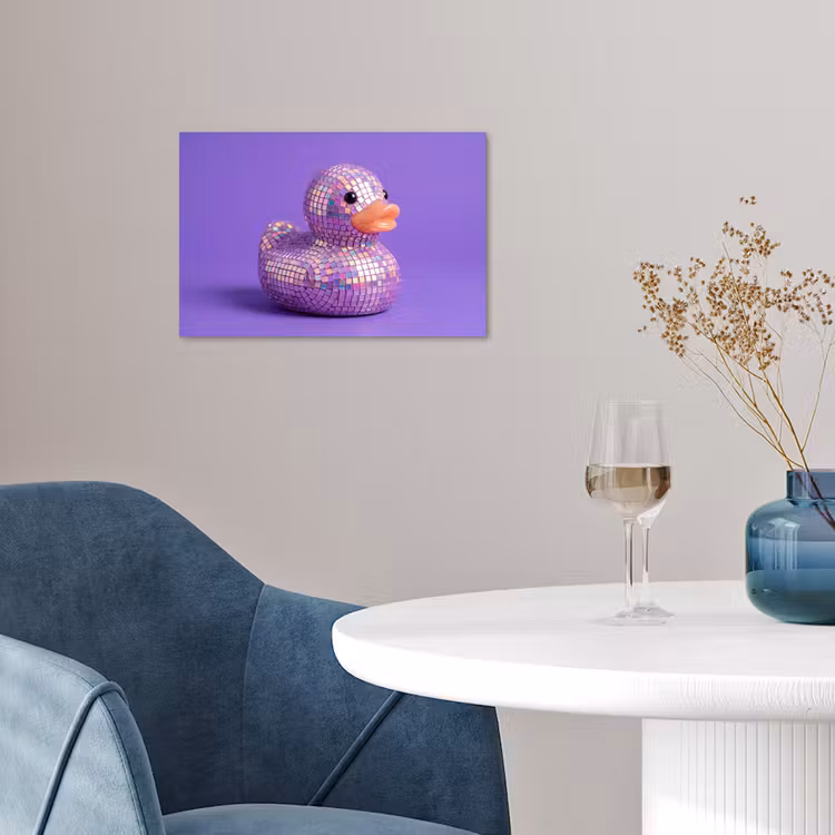 Poster - Disco - Ente - Lila — 4