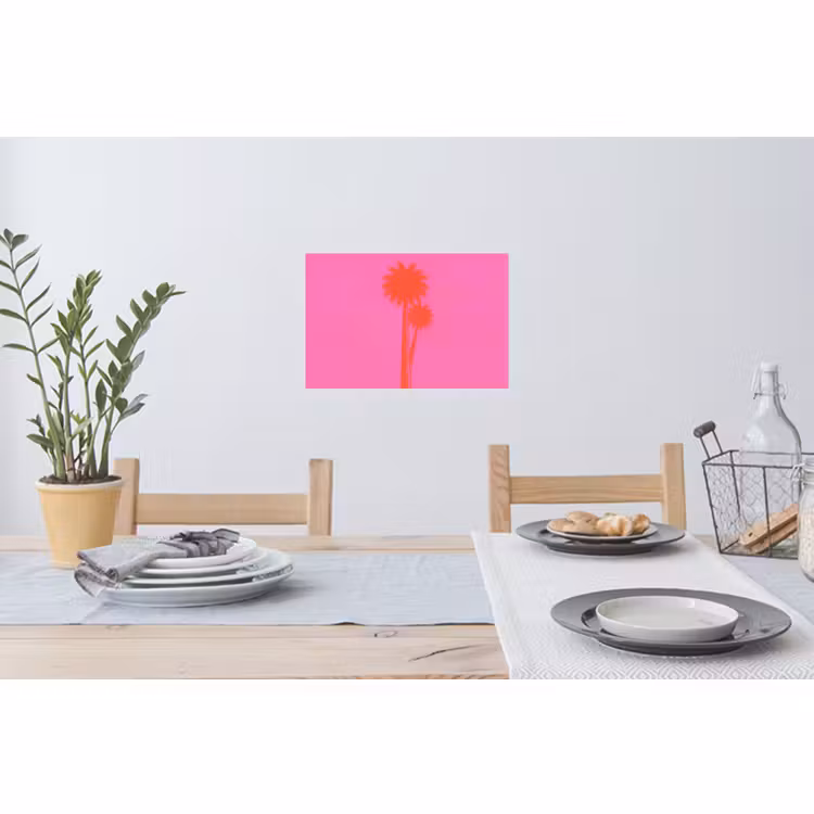 Wandtattoo – Palmen - Modern - Rosa — 4