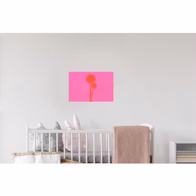 Wandtattoo – Palmen - Modern - Rosa — 5