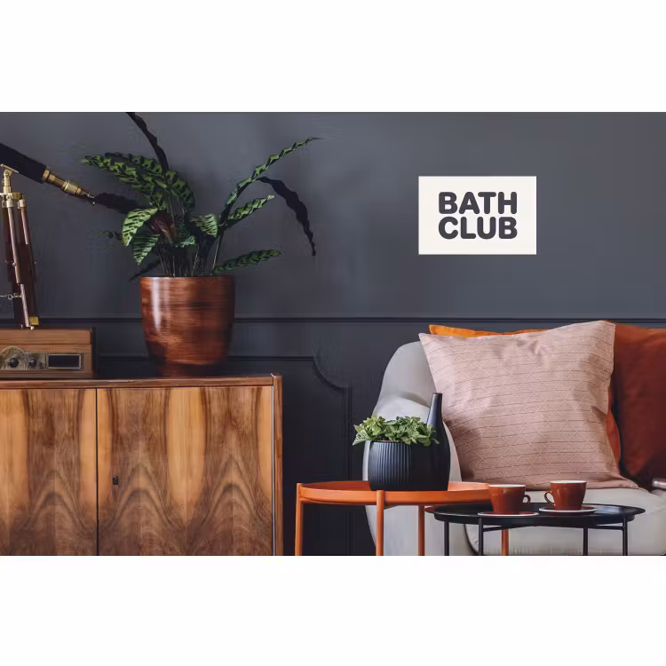 Wandtattoo – Zitat - Grau - Weiß — 3