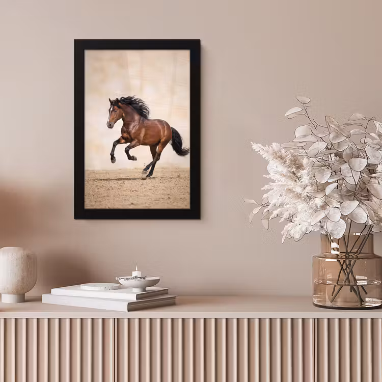 Bilder mit Rahmen - Pferd - Galopp - Energie — 4