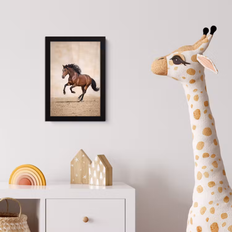 Bilder mit Rahmen - Pferd - Galopp - Energie — 5