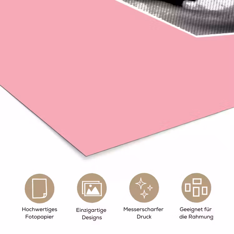 Poster - Mund - BLAH BLAH - Rosa — 5