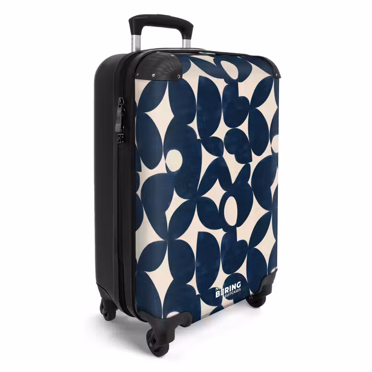 Koffer - Modern - Geometrisch - Blau — 2