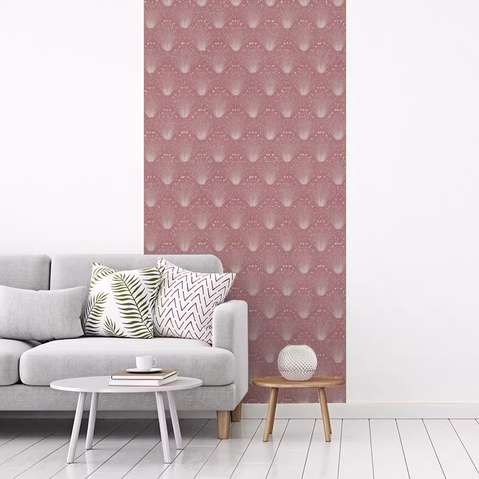 Tapete - Trendy - Muster - Rosa — 1