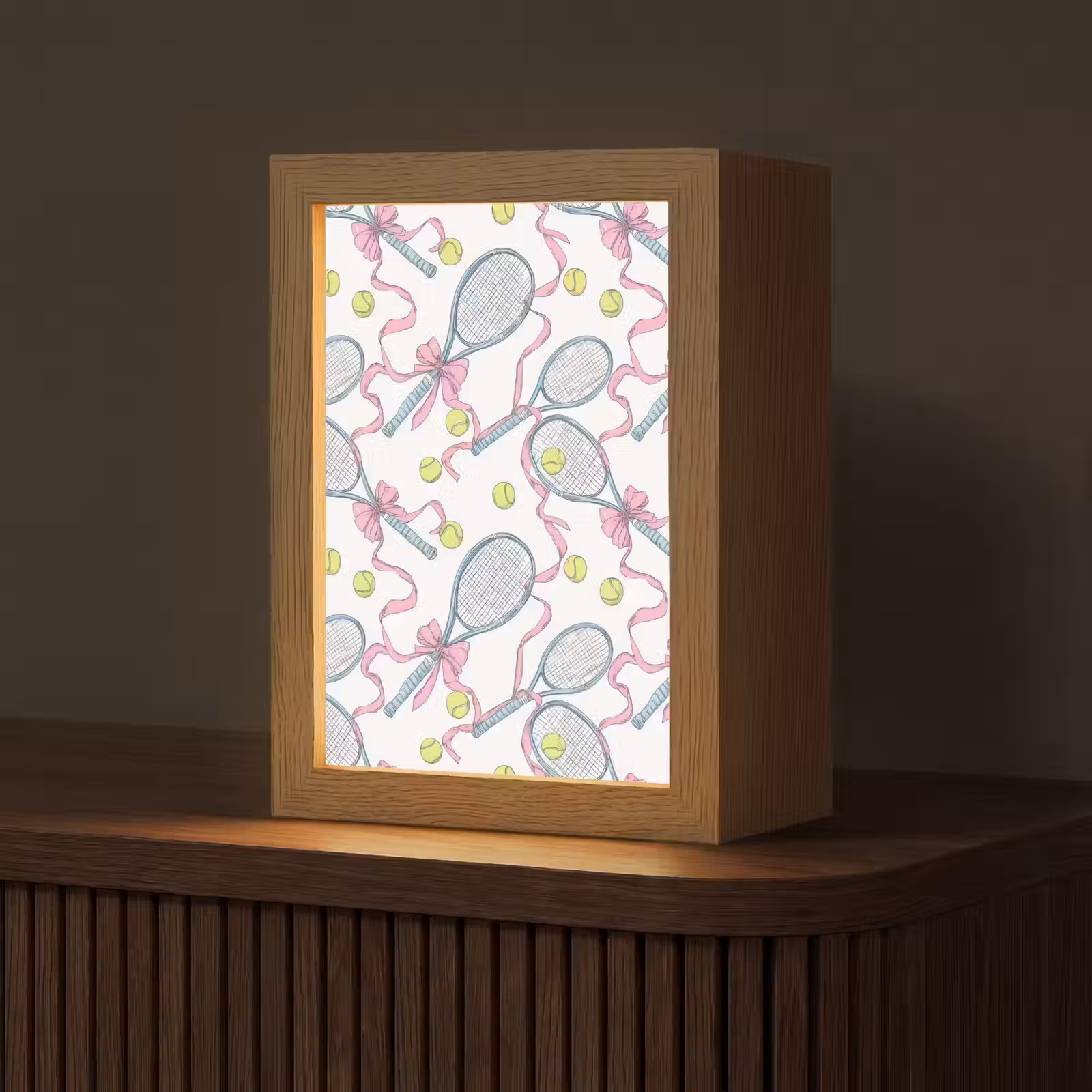 Tischlampe - Tennis - Bögen - Bunt — 1