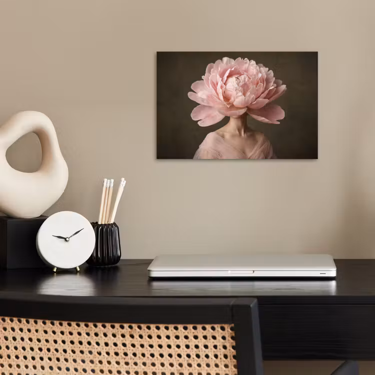 Poster - Gesicht - Rose - Rosa — 2