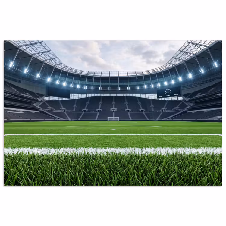 Poster - Fußball - Stadion - Sport - Grün — 1