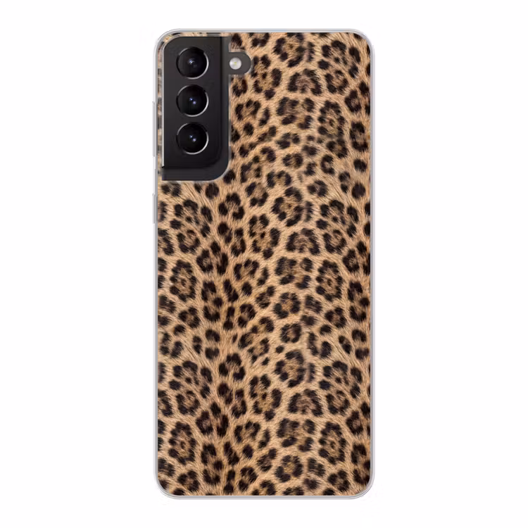 Handyhülle - Leopard - Mantel - Klassisch - Braun — 1