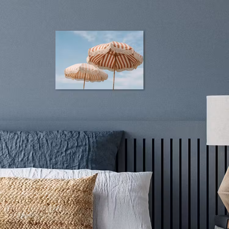 Poster - Sonnenschirm - Luft - Rot — 3