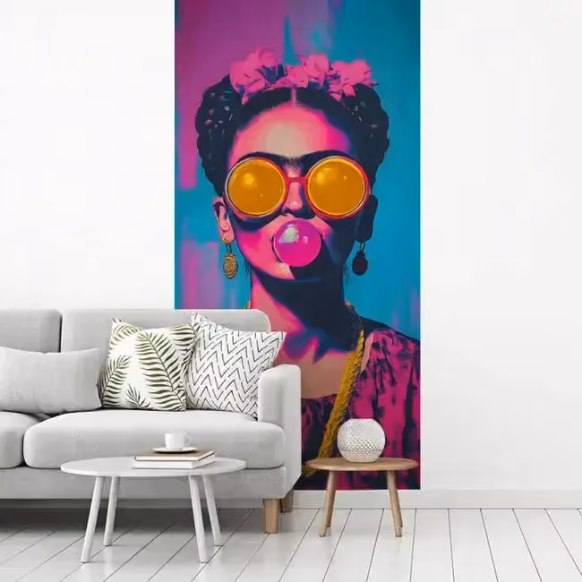 tapete entfermen pop art tapete