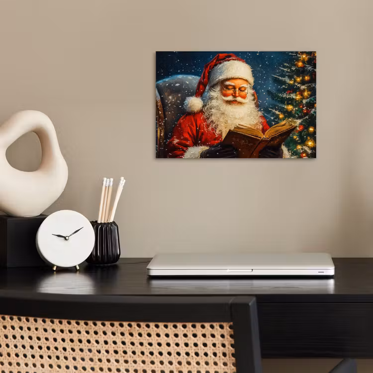 Poster - Weihnachtsmann - Weihnachten - Winter - Weihnachtsbaum — 2