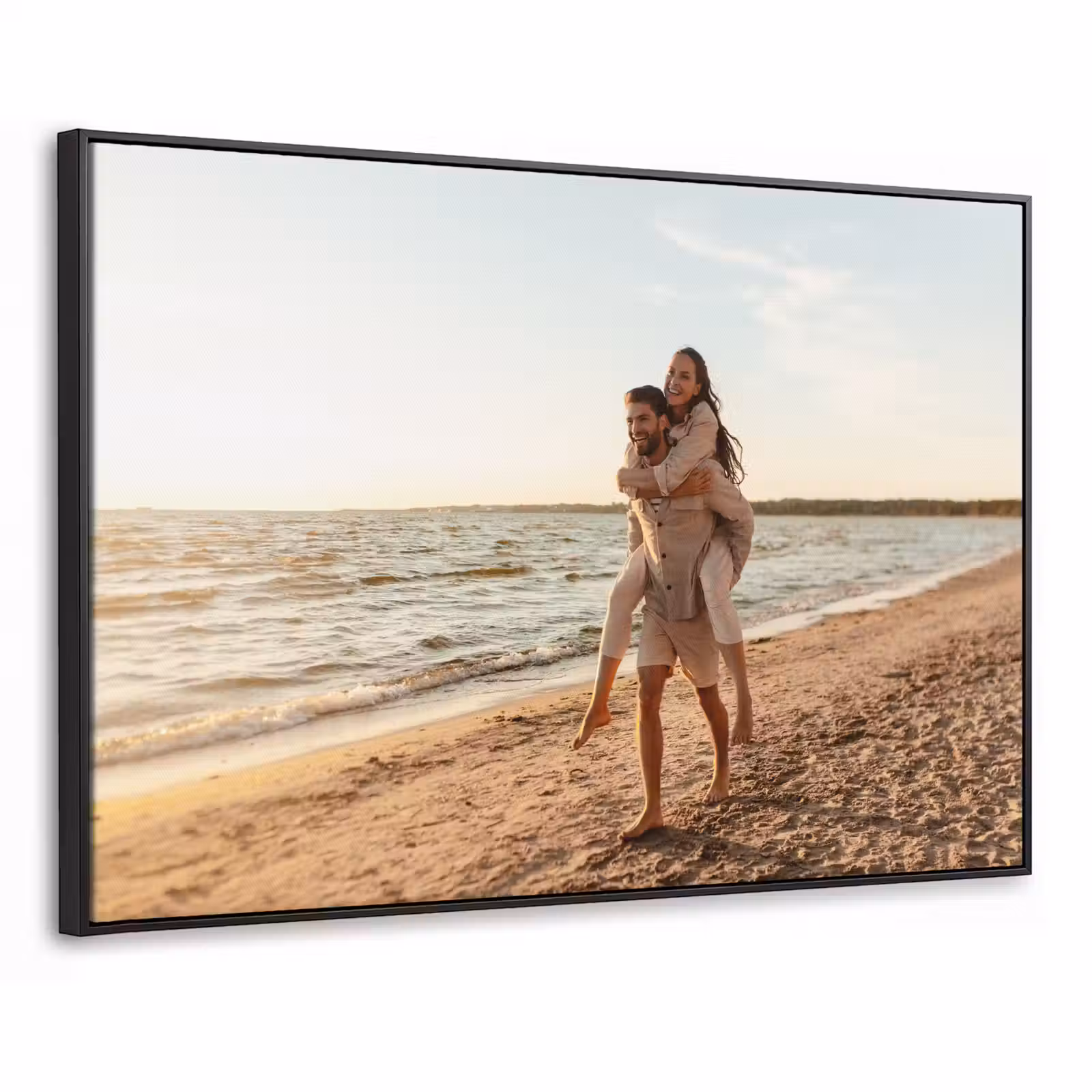 Foto auf Leinwand mit Schattenfugenrahmen — 1