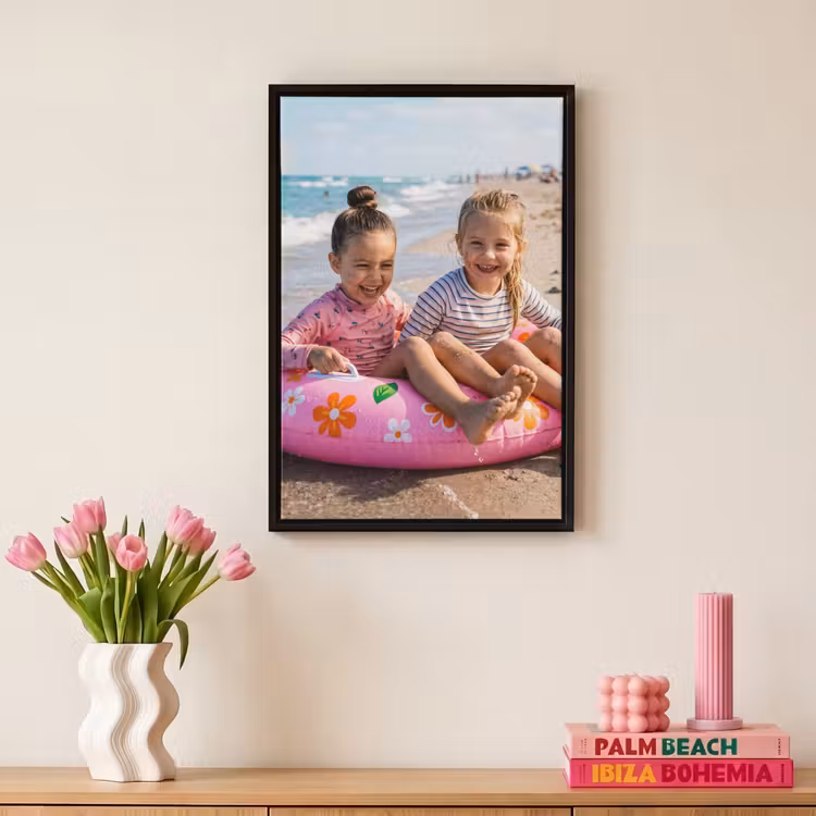 Foto auf Leinwand mit Schattenfugenrahmen — 4