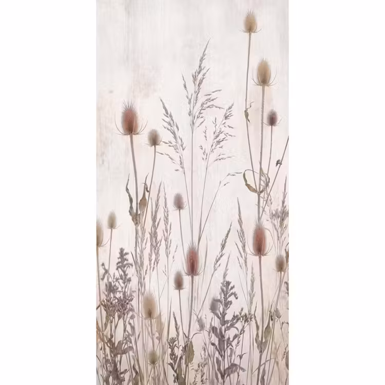 Tapete - Wiesenblumen - Gestaltung - Sepia — 2