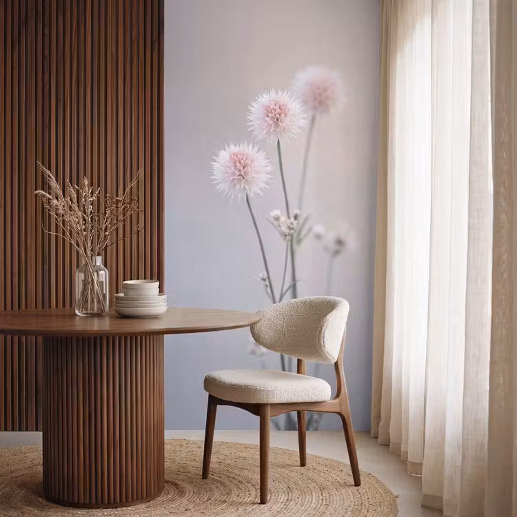 Tapete - Blumen - Zwiebeln - Rosa — 4