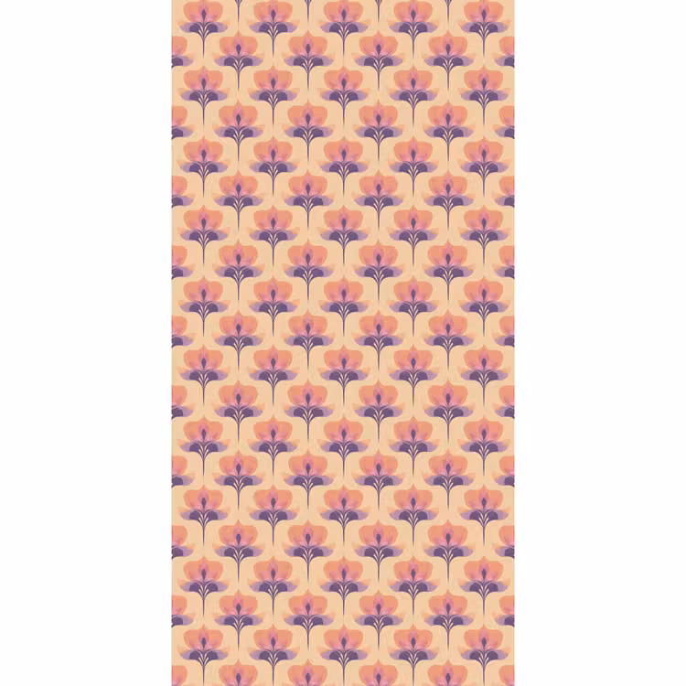 Tapete - Botanisch - Muster - Pastell — 2