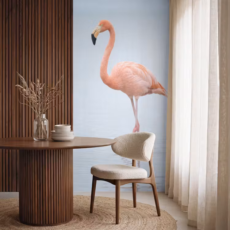 Tapete - Flamingo - Meer - Rosa — 4