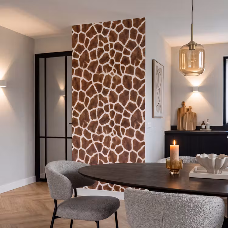 Tapete - Giraffe - Mantel - Klassisch - Braun — 5