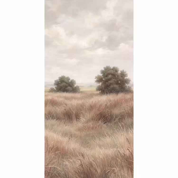 Tapete - Landschaft - Minimalistisch - Beige — 2