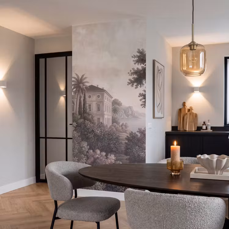 Tapete - Meer - Villa - Beige — 5