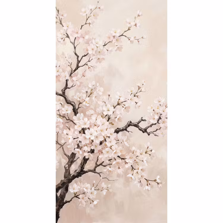 Tapete - Blossom - Illustration - Taupe — 2