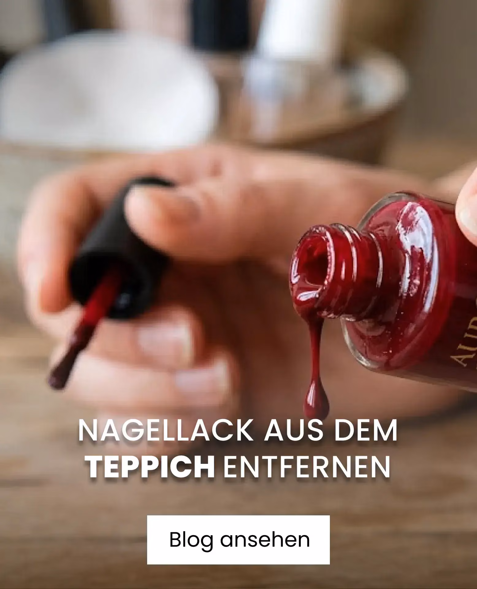 roten nagellack