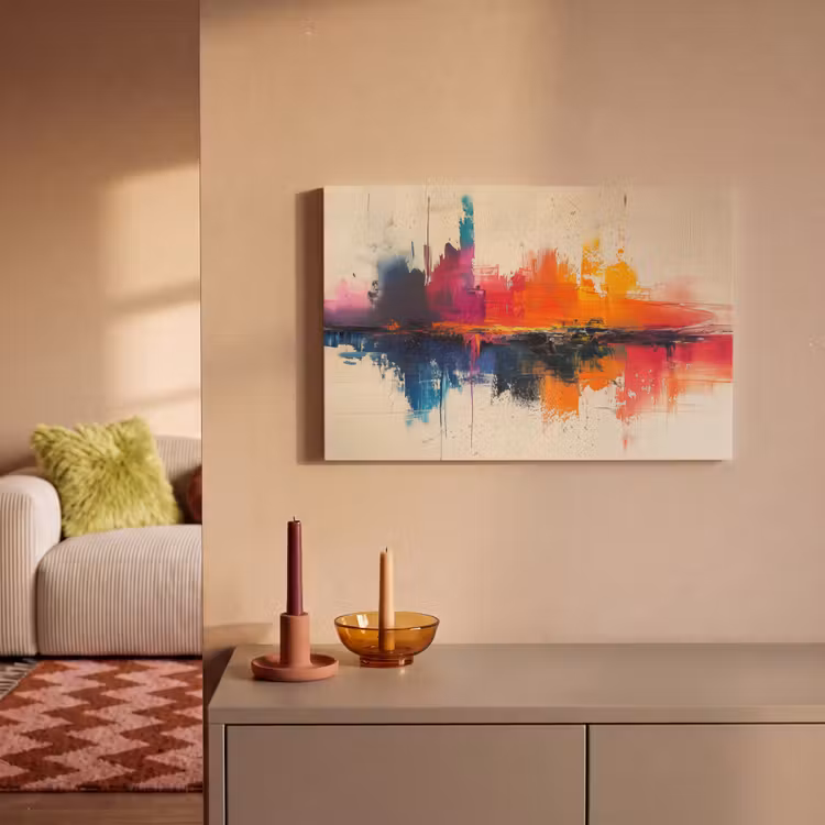 Leinwandbild - Aquarell - Kunst - Modern — 2