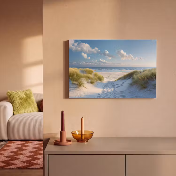 Leinwandbild - Duinen - Zomer - Zon - Landschap - Zee — 2
