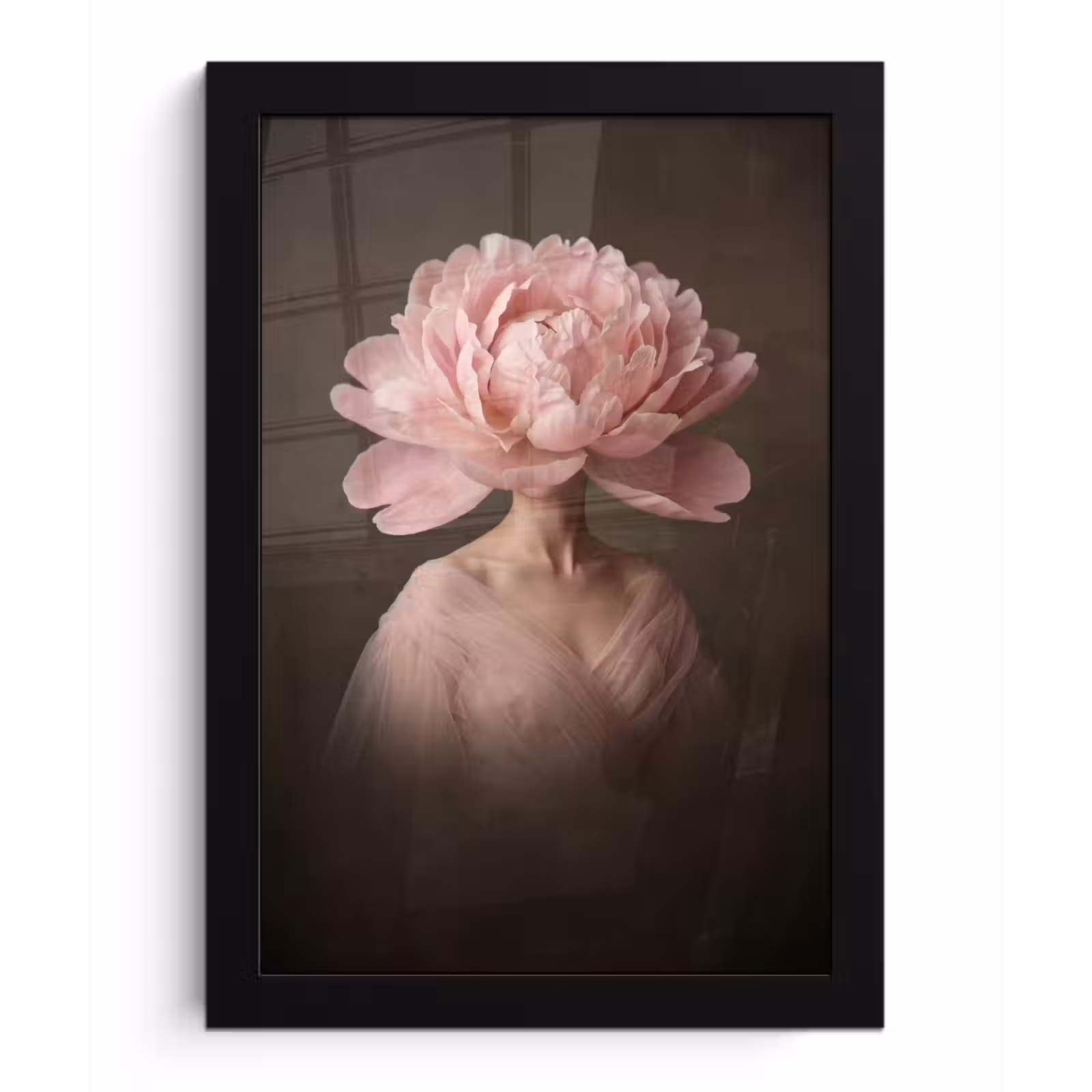 Bilder mit Rahmen - Gesicht - Rose - Rosa — 1