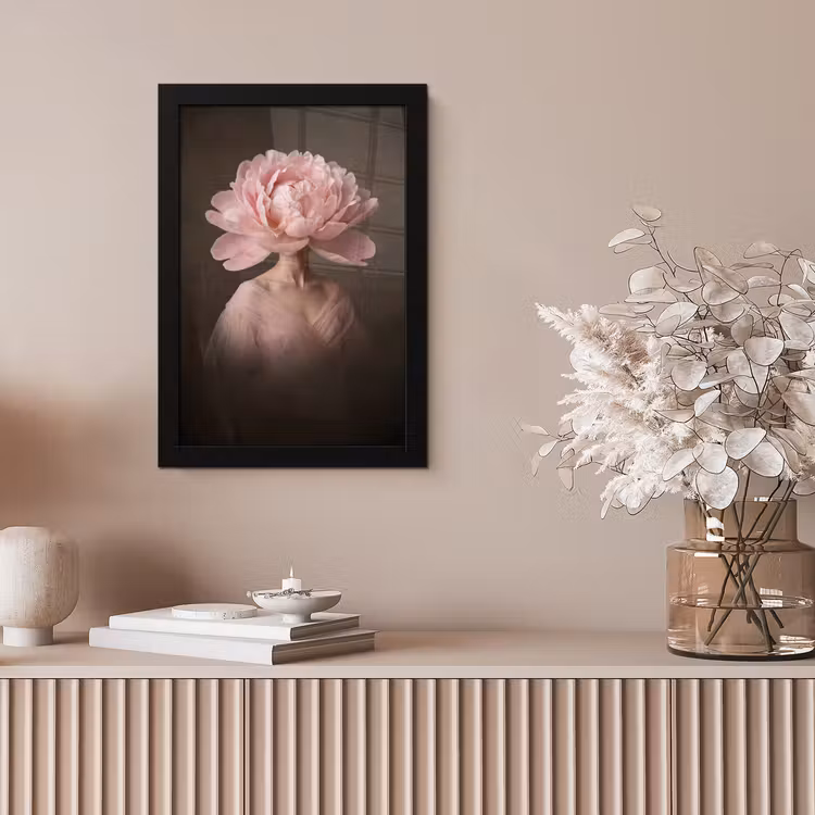 Bilder mit Rahmen - Gesicht - Rose - Rosa — 4
