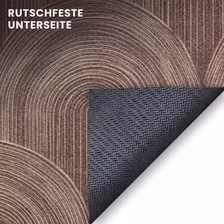 Fußmatte - Rhythmic - Aufschlag - Braun — 6