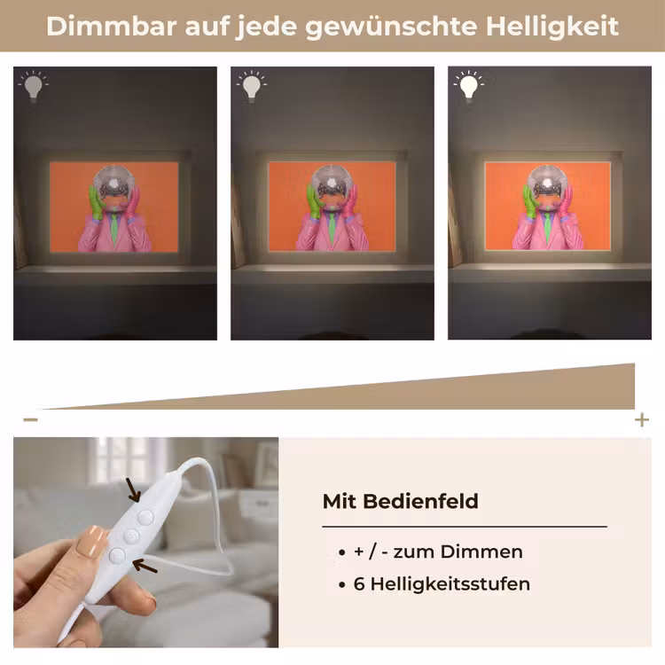 Lightbox - Wandleuchte - Kunst – Discokugel – Bunt – Modern – Studio — 8