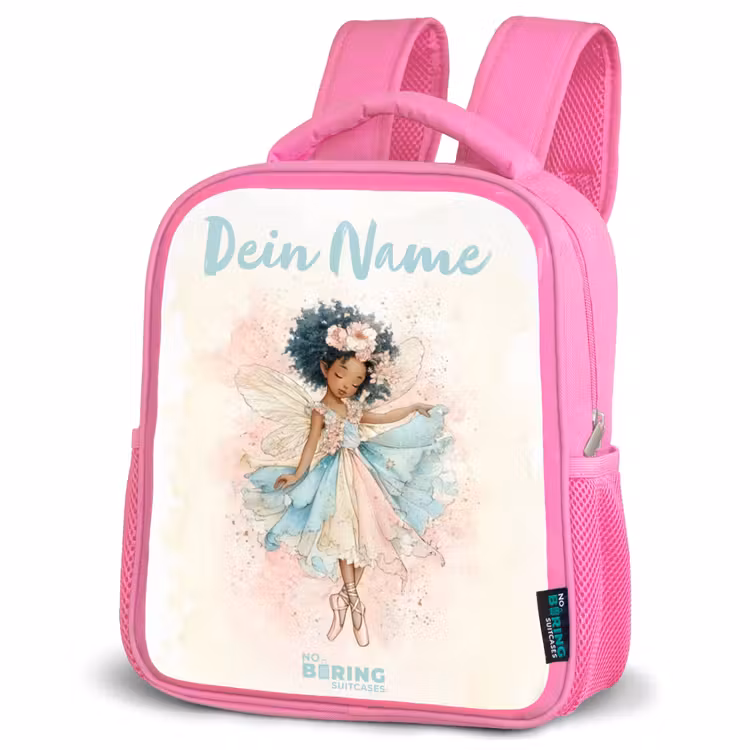Rucksack Kind - Rosa - Elf - Ballett - Farbenfroh — 2
