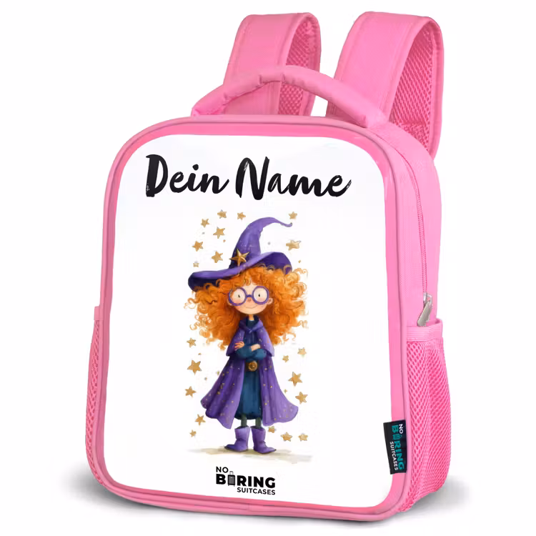 Rucksack Kind - Rosa - Sternenzauber mit Locken — 2