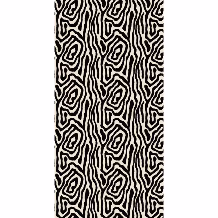 Tapete - Zebra – Schwarz – Abstrakt — 2