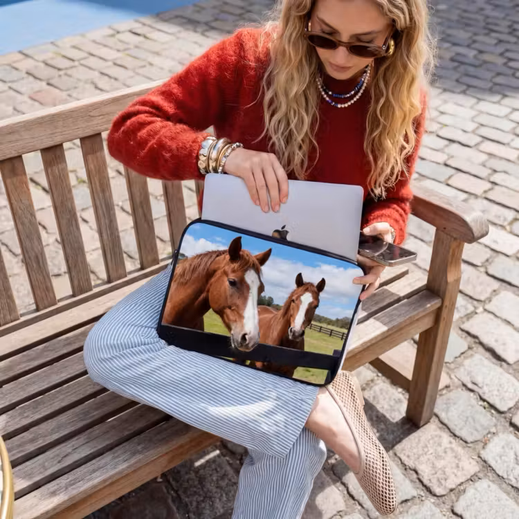 Laptop Hülle mit Foto — 4