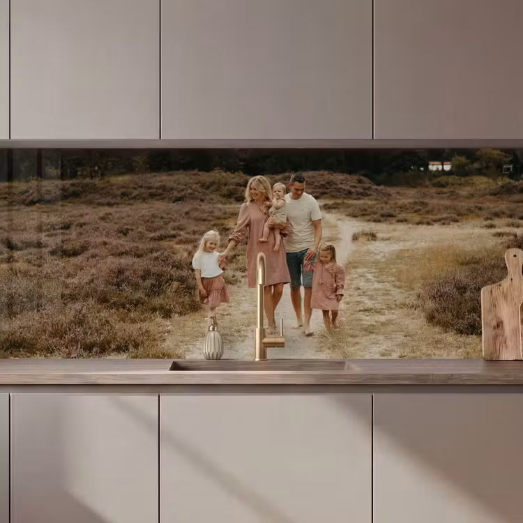 Küchenrückwand mit eigenem Foto — 1