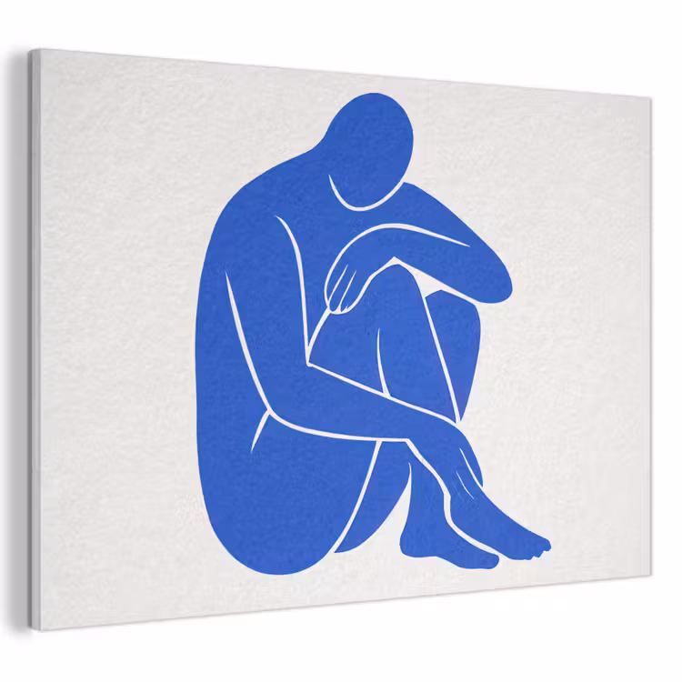 Akustikbild - Körper - Abstrakt - Blau — 1