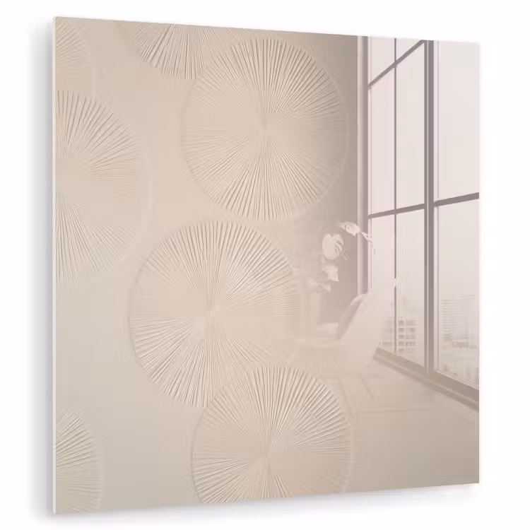 Glasbild - Japandi - Beige - Modern — 1