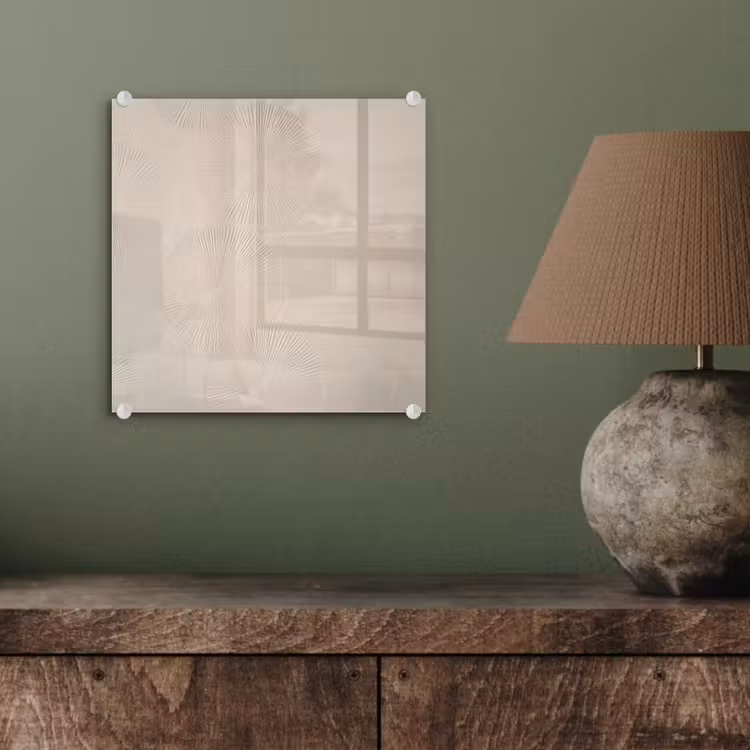 Glasbild - Japandi - Beige - Modern — 4