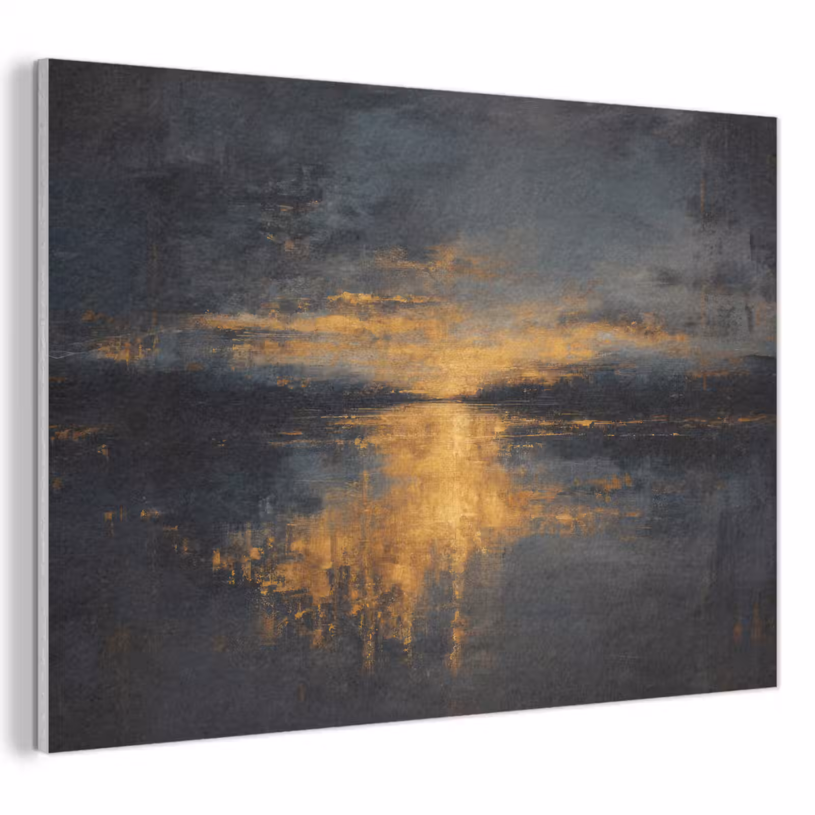 Akustikbild - Goldene Reflexion auf dem Wasser — 1