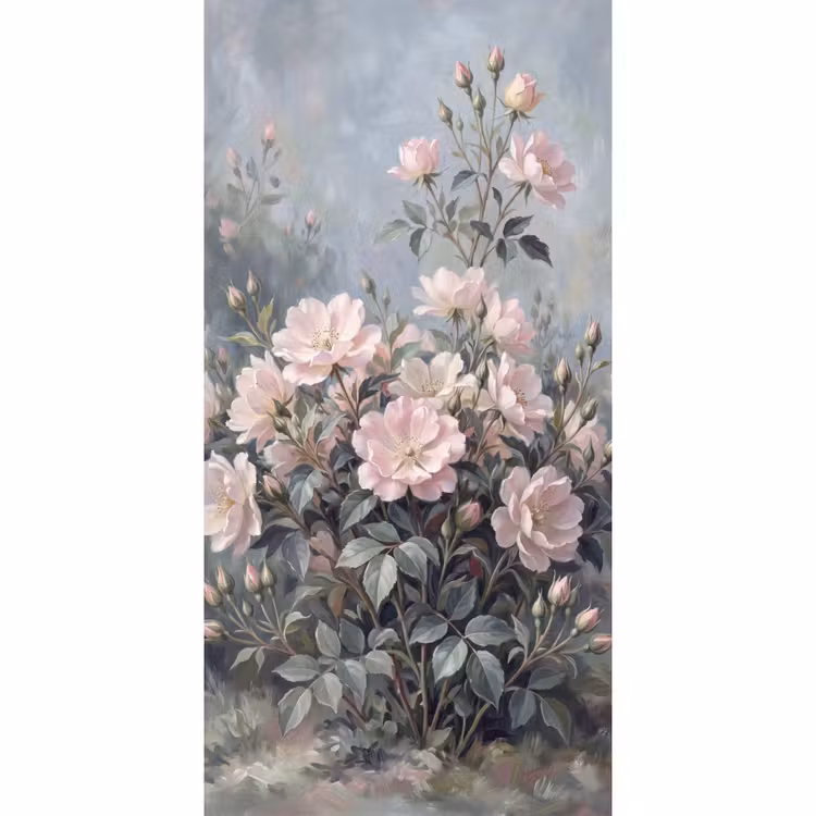 Tapete - Rosen - Illustration - Rosa — 2