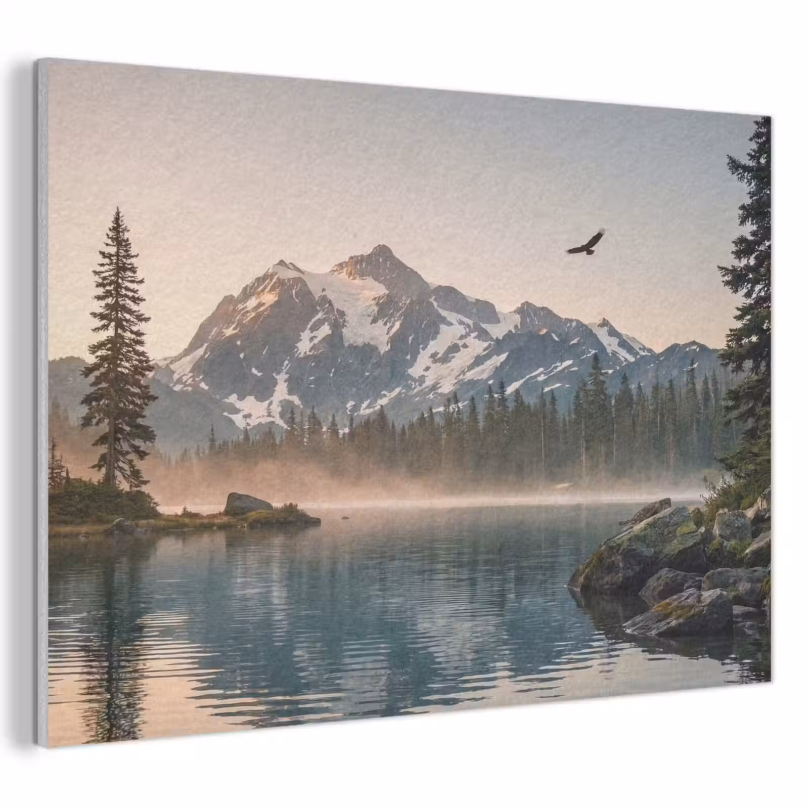 Akustikbild - Berge - Wasser - Bäume — 1