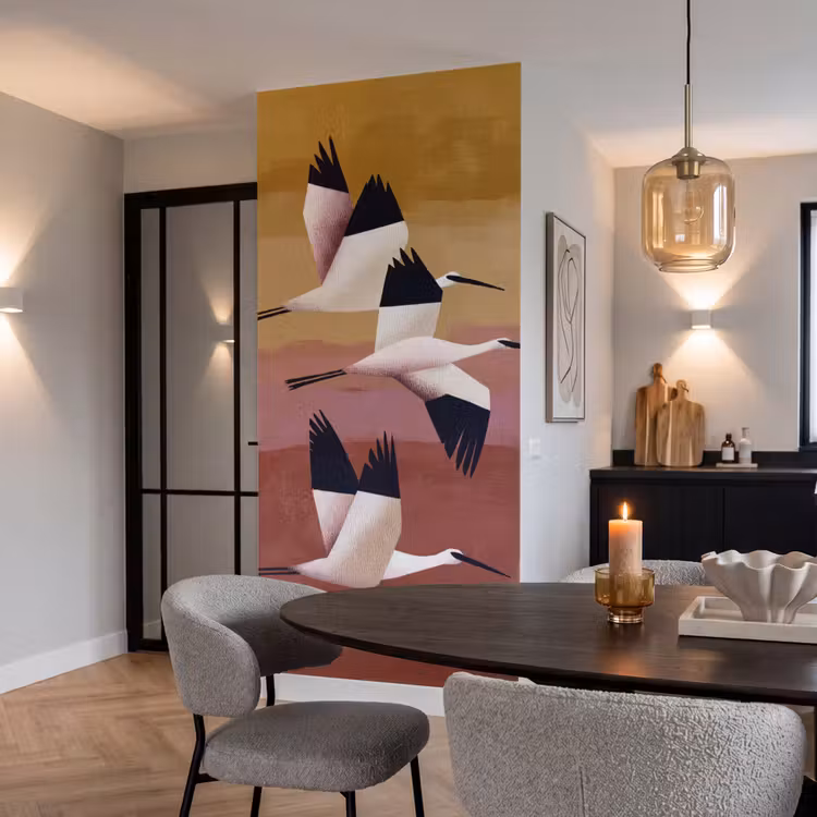 Tapete - Vögel - Schnabel - Abstrakt — 5