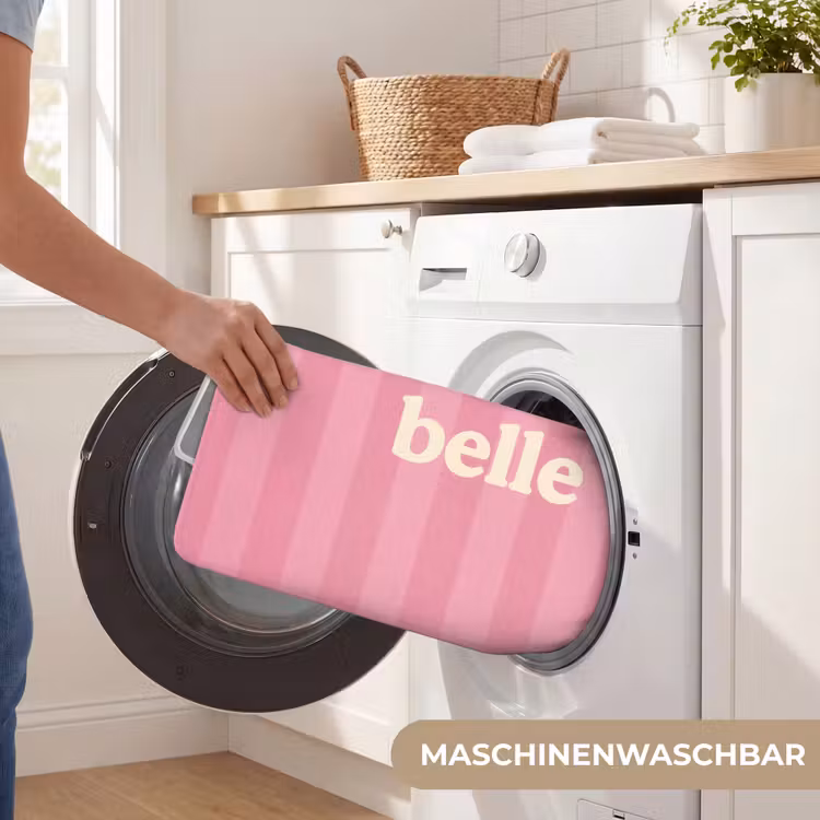 Badematte - Rosa - Gestreift - Belle — 7