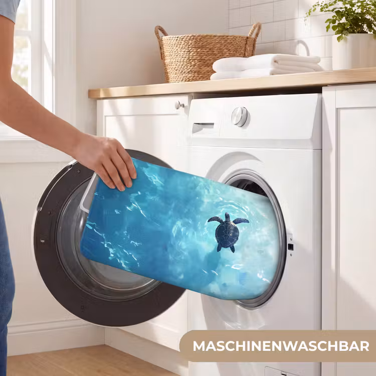 Badematte - Schildkröte - Meer - Blau - Glitzern — 7