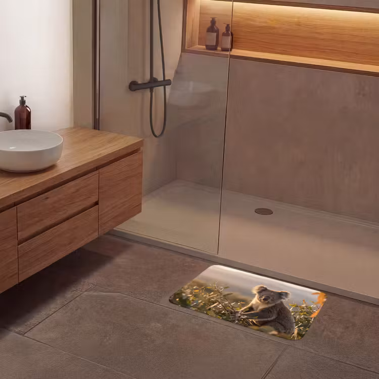 Badematte - Koala - Blätter - Morgenlicht — 8