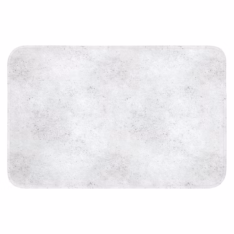Badematte - Hellgrau - Betonstruktur - Dezent — 1