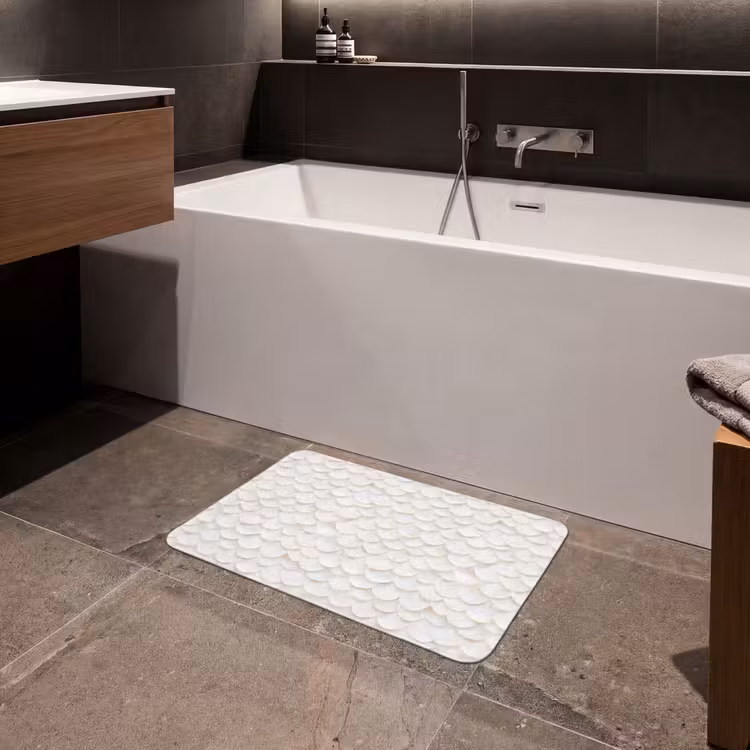 Badematte - Waage - Weiß - Elegant — 4